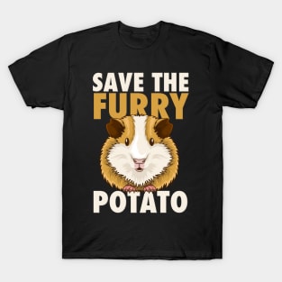 Furry Potato T-Shirt guinea pig lover gift T-Shirt